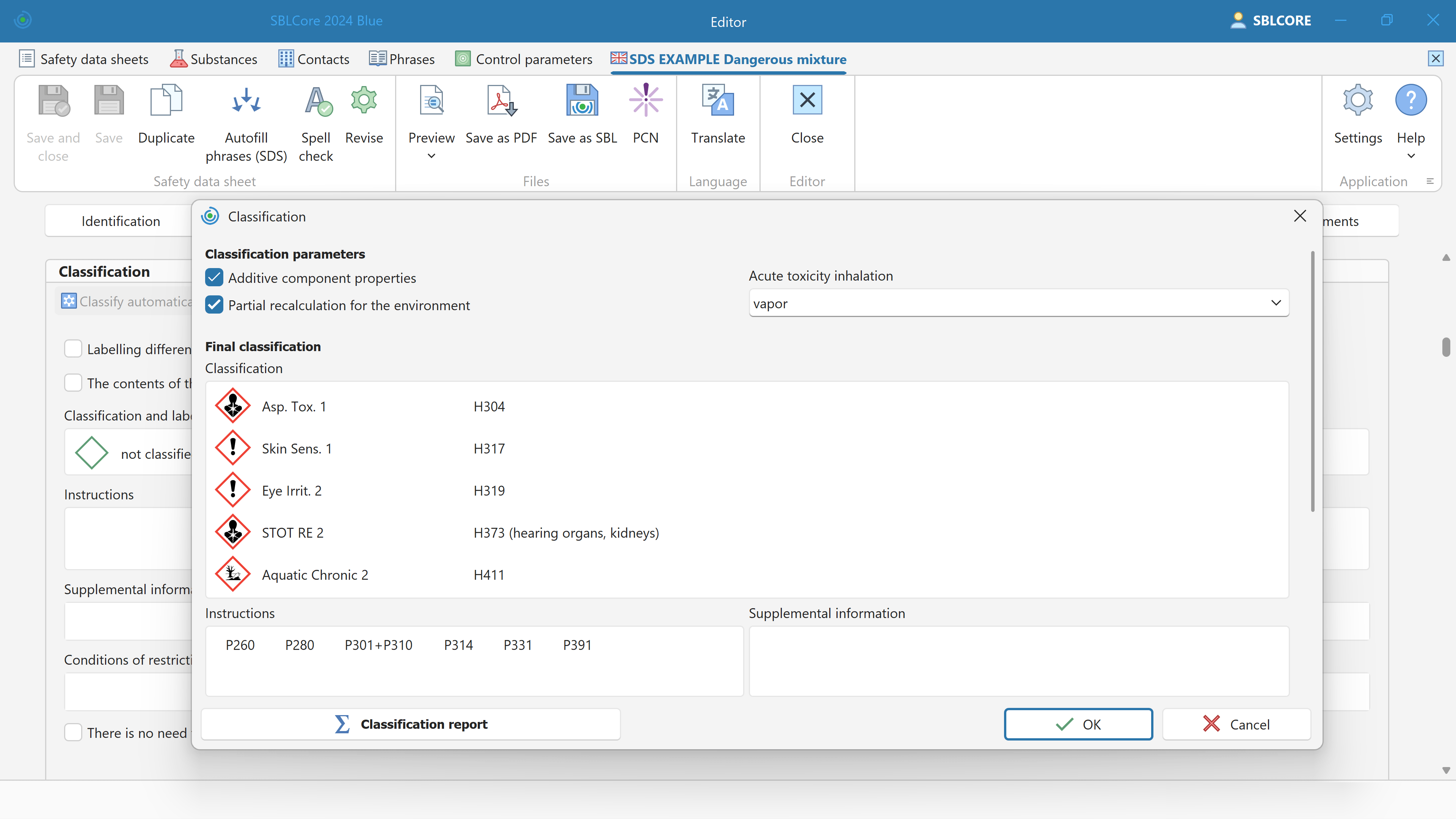 Automated classification